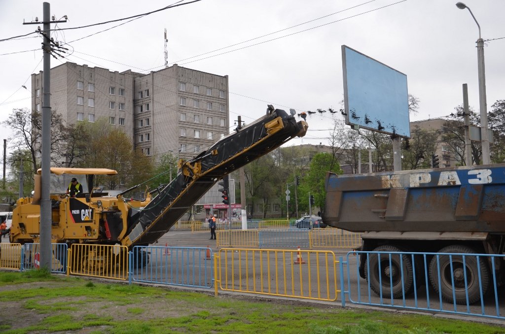 ремонт улицы Рабочей