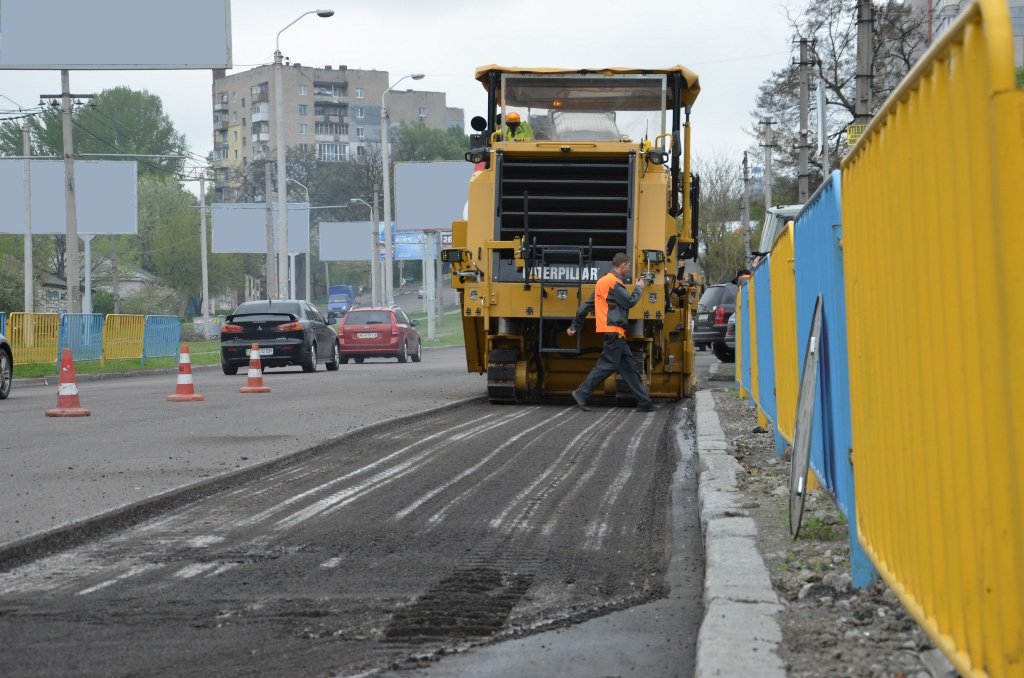 ремонт улицы Рабочая
