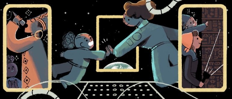 дудл_8 марта