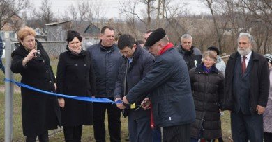 водогін в селі Любимівка