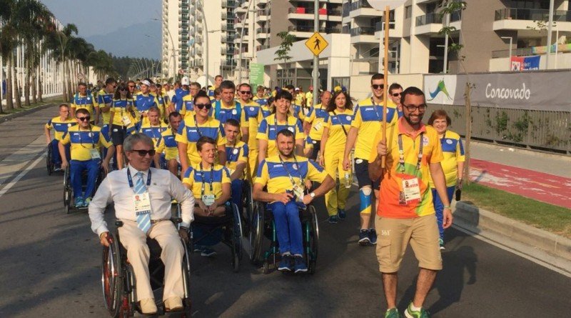 паралимпийцы