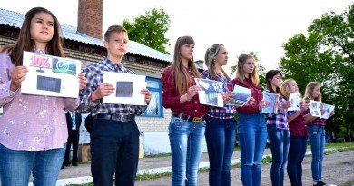 Агитбригада по энергосбережению напоминает об основных принципах экономии тепла