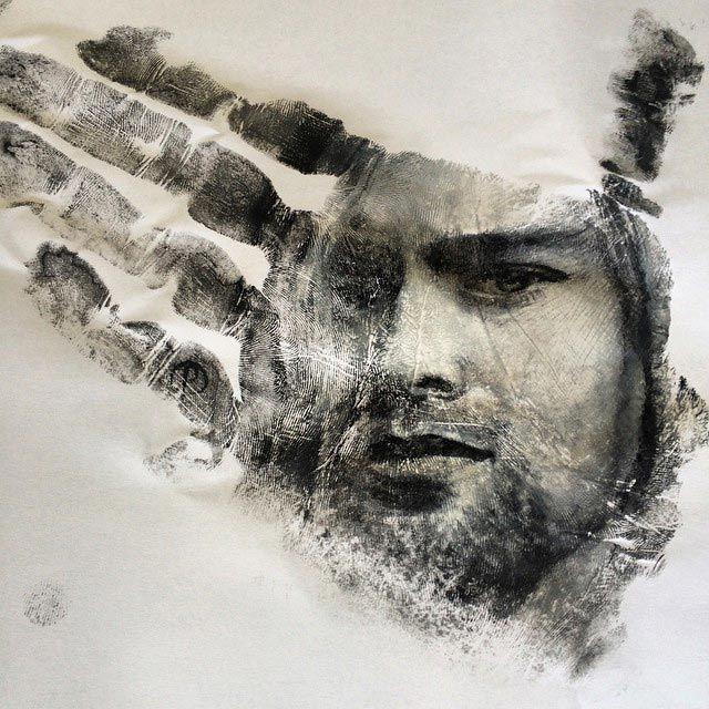 портреты на ладонях