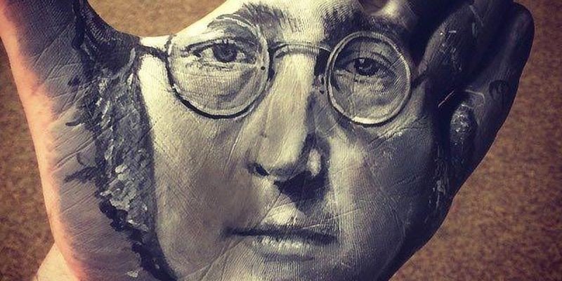 портреты на ладонях