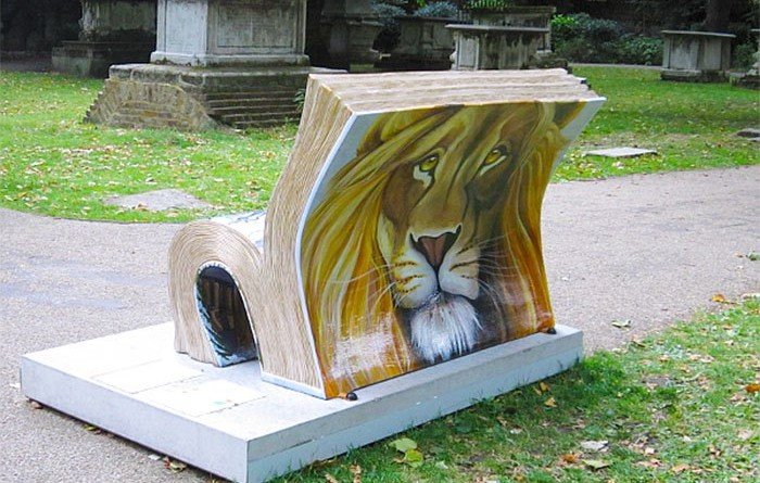 креативные скамейки