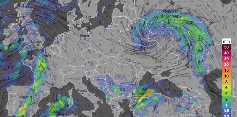 карта погоды