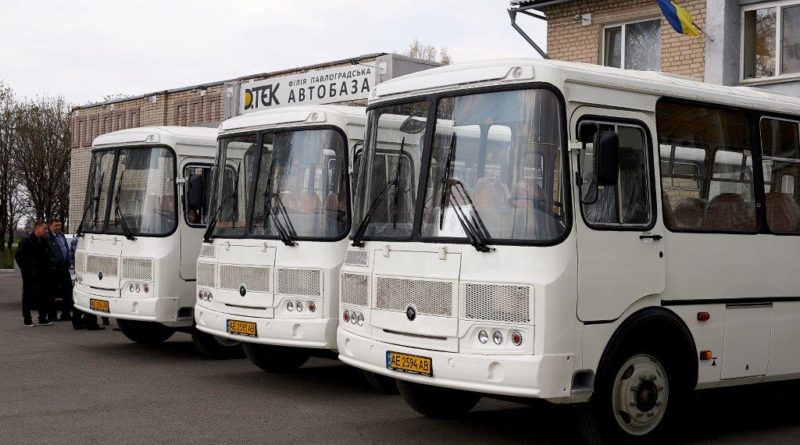 Приобретенные новые автобусы