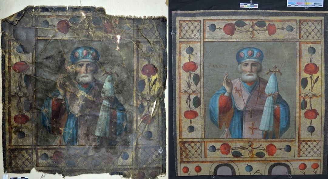 старинная хоругвь_Запорожье