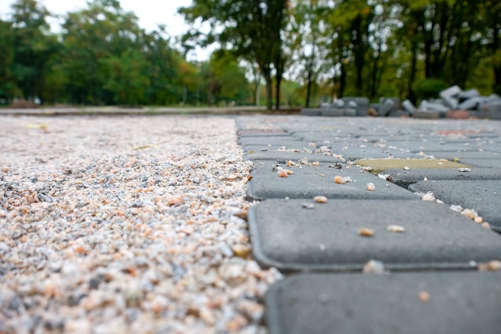 Брусчатка укладка