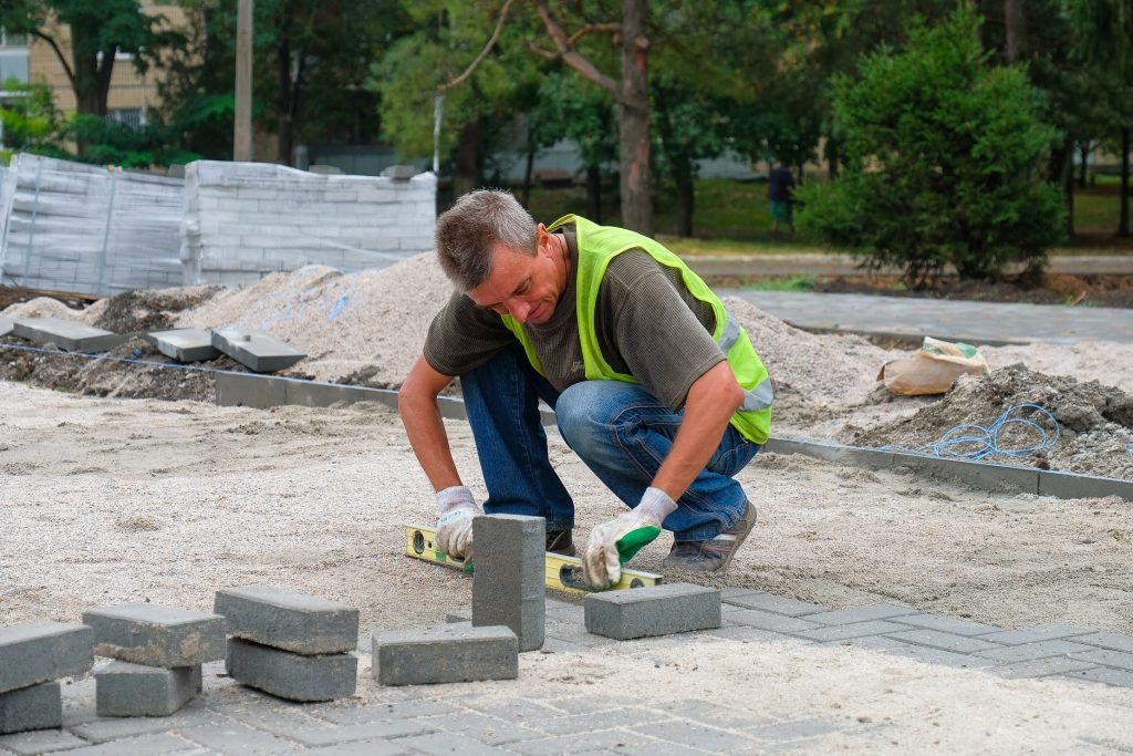 Брусчатка укладка 3