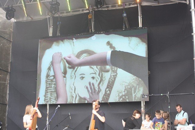 картины из песка