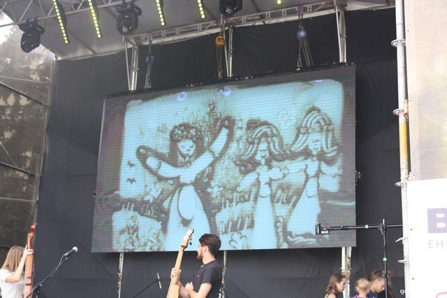 картины из песка