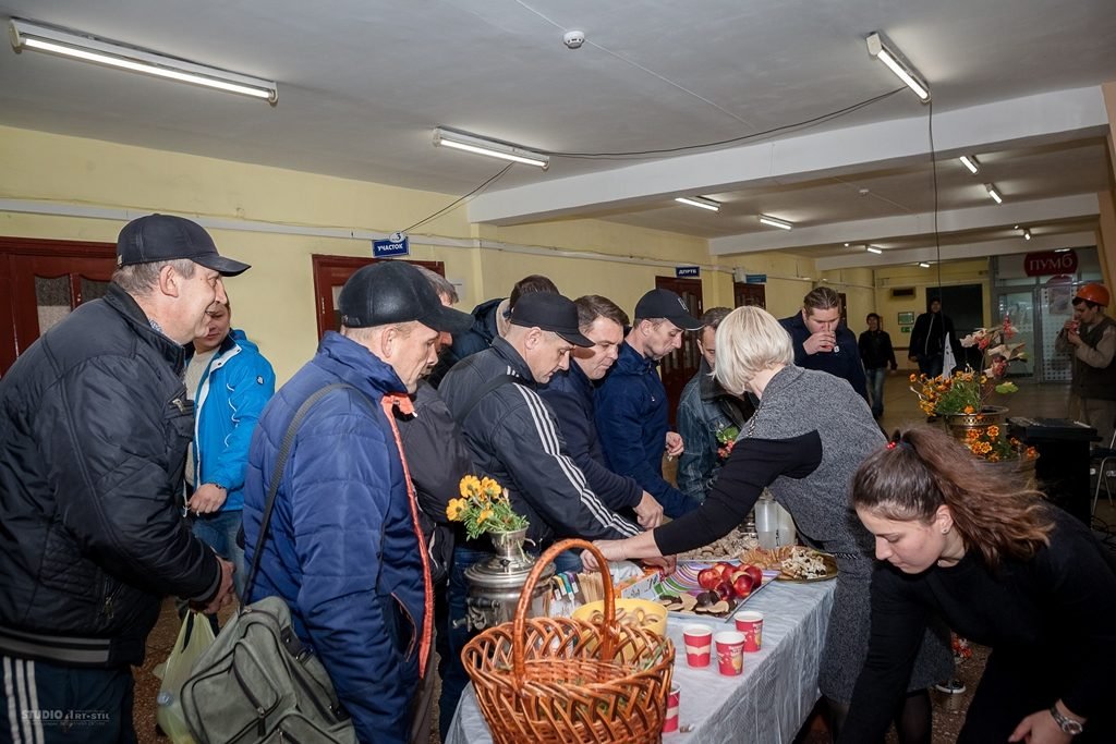 Горячий чай перед сменой
