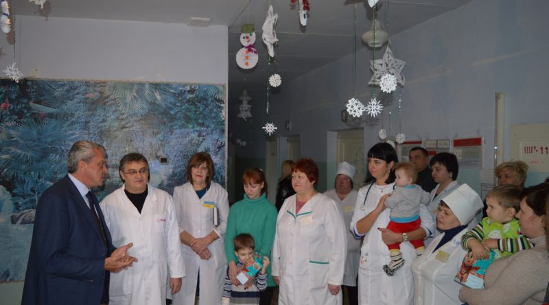Перший заступник голови облдержадміністрації Олег Кужман відвідав Солонянську районну лікарню