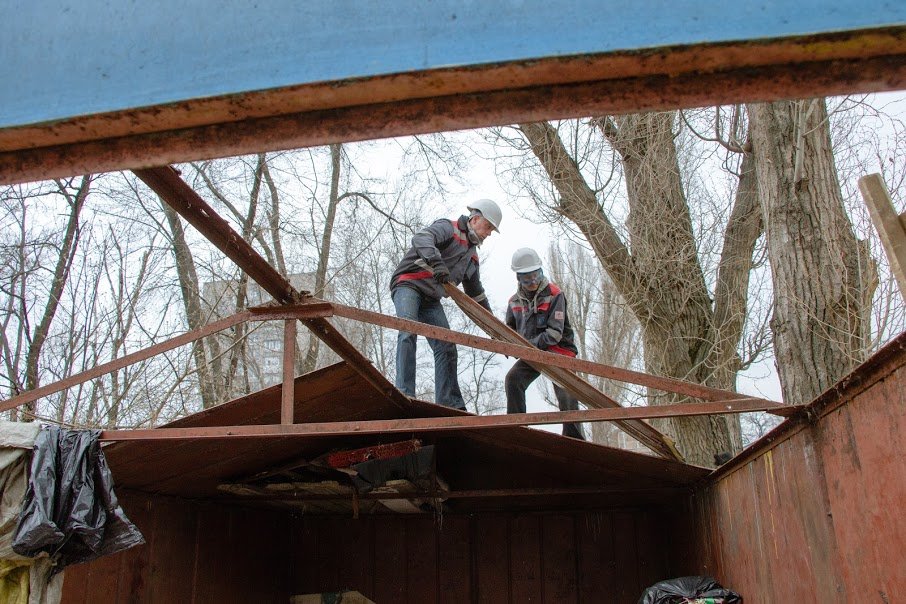демонтаж гаражів_Дніпро