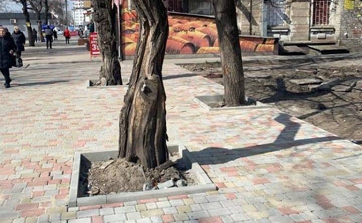 пешеходная зона_улица Бердянская_Днепр