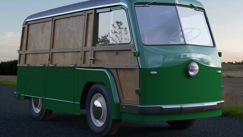 електрофургон ЛАЗ