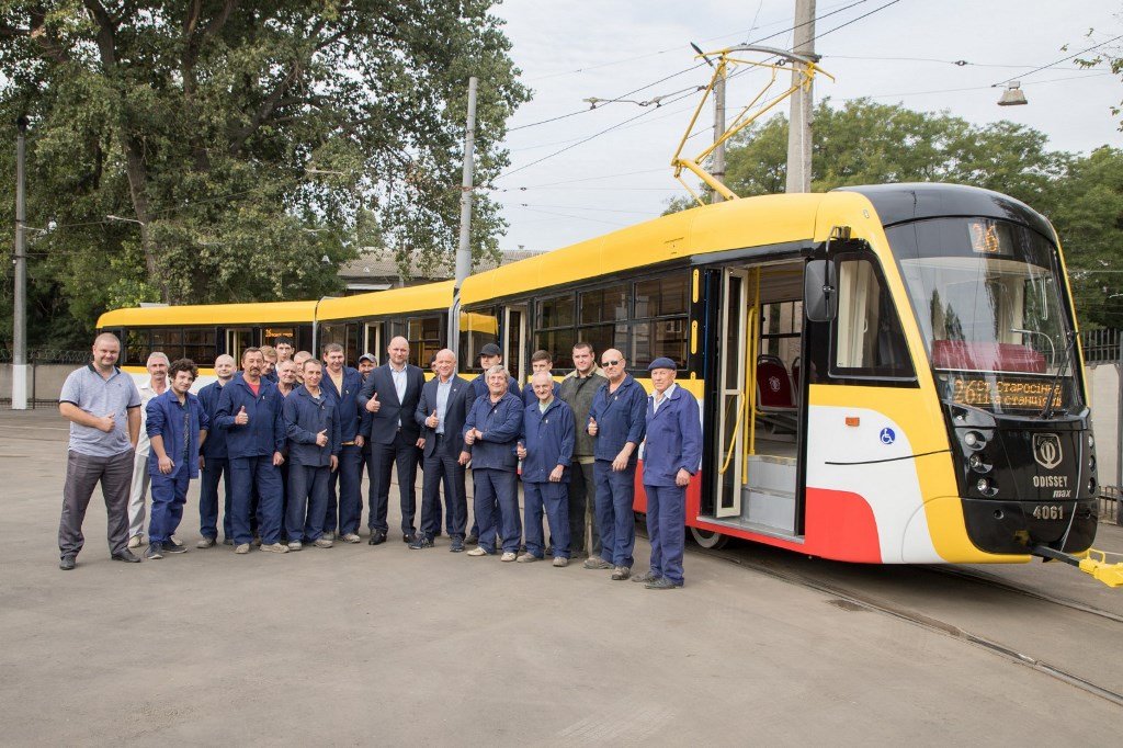 самый длинный трамвай_Одесса