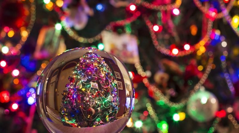 елка шар украшение