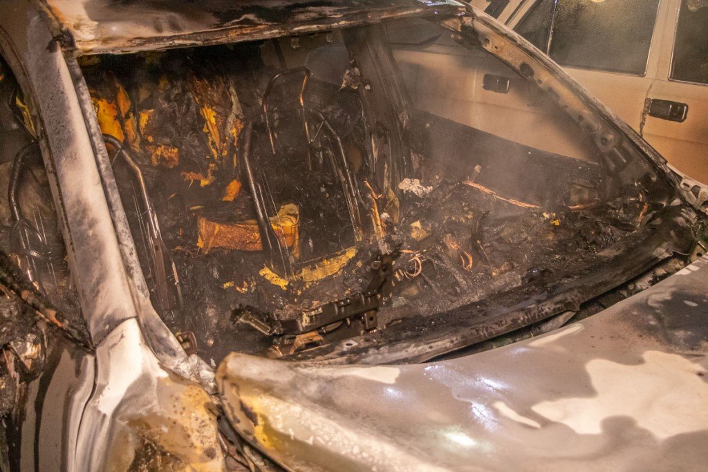 пожар на Победе