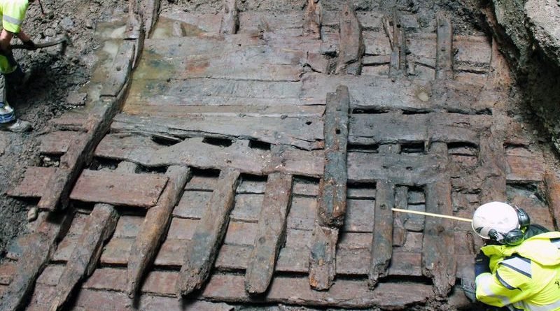 корабль в Стокгольме