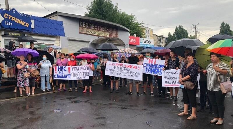 митинг в Першотравенске