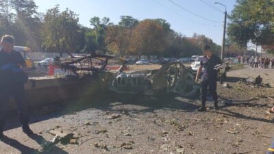 взрыв авто_Днепр