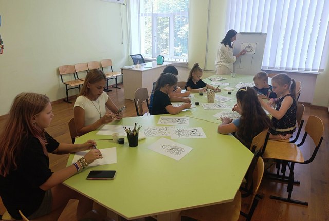 малювання кавою_Магдалинівка