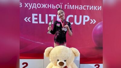 юні гімнастки з Дніпра