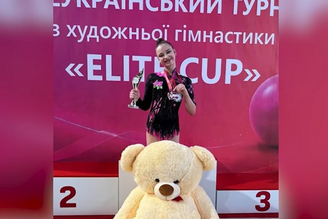 юні гімнастки з Дніпра
